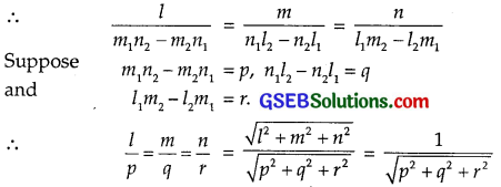 GSEB Solutions Class 12 Maths Chapter 11 Three Dimensional Geometry Miscellaneous Exercise img 1