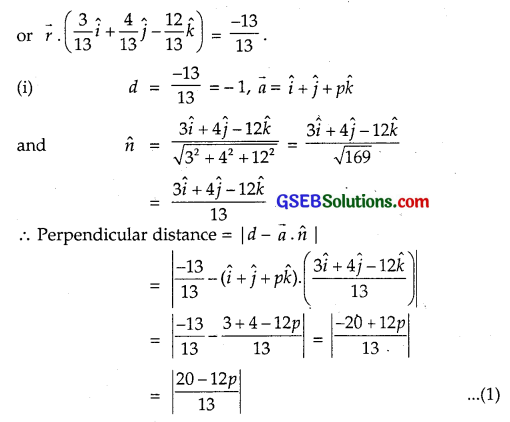 GSEB Solutions Class 12 Maths Chapter 11 Three Dimensional Geometry Miscellaneous Exercise img 13