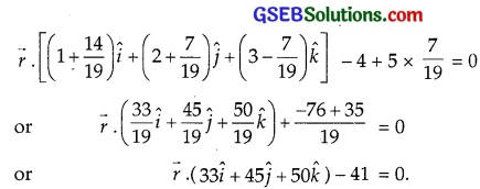 GSEB Solutions Class 12 Maths Chapter 11 Three Dimensional Geometry Miscellaneous Exercise img 15
