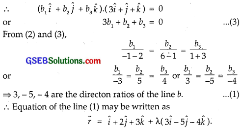 GSEB Solutions Class 12 Maths Chapter 11 Three Dimensional Geometry Miscellaneous Exercise img 18