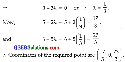 GSEB Solutions Class 12 Maths Chapter 11 Three Dimensional Geometry Miscellaneous Exercise img 9