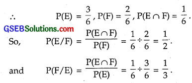 GSEB Solutions Class 12 Maths Chapter 13 Probability Ex 13.1 img 11