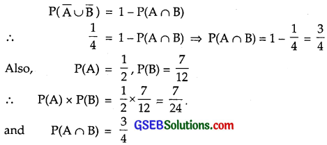 GSEB Solutions Class 12 Maths Chapter 13 Probability Ex 13.2 img 5