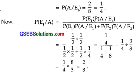 GSEB Solutions Class 12 Maths Chapter 13 Probability Ex 13.3 img 1