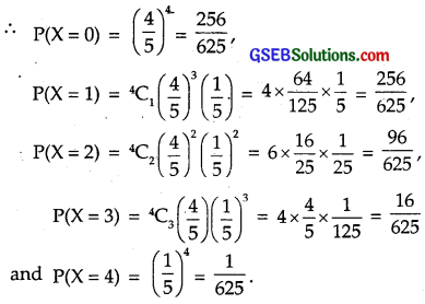 GSEB Solutions Class 12 Maths Chapter 13 Probability Ex 13.4 img 8