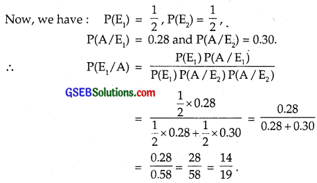 GSEB Solutions Class 12 Maths Chapter 13 Probability Miscellaneous Exercise img 16