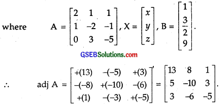 GSEB Solutions Class 12 Maths Chapter 4 Determinants Ex 4.6 7