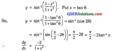GSEB Solutions Class 12 Maths Chapter 5 Continuity and Differentiability Ex 5.3 3