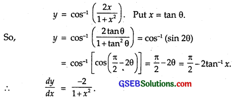 GSEB Solutions Class 12 Maths Chapter 5 Continuity and Differentiability Ex 5.3 4