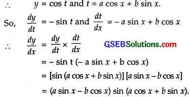 GSEB Solutions Class 12 Maths Chapter 5 Continuity and Differentiability Miscellaneous Exercise 7