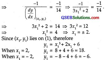 GSEB Solutions Class 12 Maths Chapter 6 Application of Derivatives Ex 6.3 12