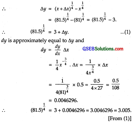 GSEB Solutions Class 12 Maths Chapter 6 Application of Derivatives Ex 6.4 13