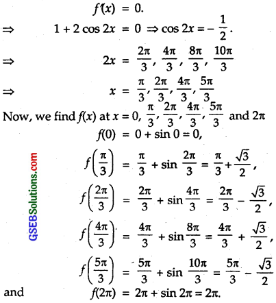 GSEB Solutions Class 12 Maths Chapter 6 Application of Derivatives Ex 6.5 11