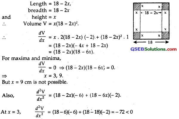 GSEB Solutions Class 12 Maths Chapter 6 Application of Derivatives Ex 6.5 14