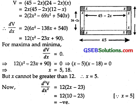 GSEB Solutions Class 12 Maths Chapter 6 Application of Derivatives Ex 6.5 15