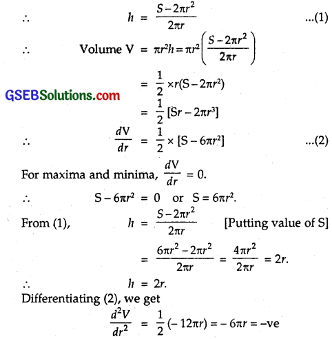 GSEB Solutions Class 12 Maths Chapter 6 Application of Derivatives Ex 6.5 18