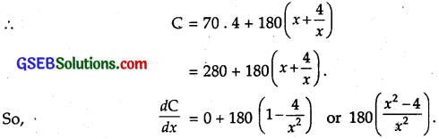GSEB Solutions Class 12 Maths Chapter 6 Application of Derivatives Miscellaneous Exercise 11