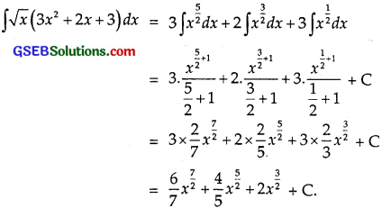 GSEB Solutions Class 12 Maths Chapter 7 Integrals Ex 7.1 img 10