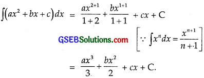 GSEB Solutions Class 12 Maths Chapter 7 Integrals Ex 7.1 img 3