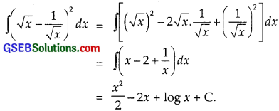 GSEB Solutions Class 12 Maths Chapter 7 Integrals Ex 7.1 img 5