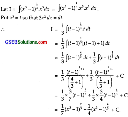 GSEB Solutions Class 12 Maths Chapter 7 Integrals Ex 7.2 img 11