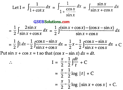 GSEB Solutions Class 12 Maths Chapter 7 Integrals Ex 7.2 img 31