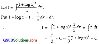 GSEB Solutions Class 12 Maths Chapter 7 Integrals Ex 7.2 img 34