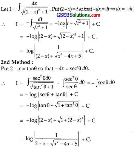 GSEB Solutions Class 12 Maths Chapter 7 Integrals Ex 7.4 img 3