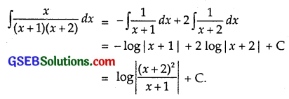 GSEB Solutions Class 12 Maths Chapter 7 Integrals Ex 7.5 img 1