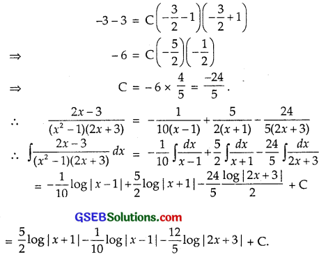GSEB Solutions Class 12 Maths Chapter 7 Integrals Ex 7.5 img 11