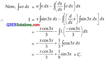 GSEB Solutions Class 12 Maths Chapter 7 Integrals Ex 7.6 img 1