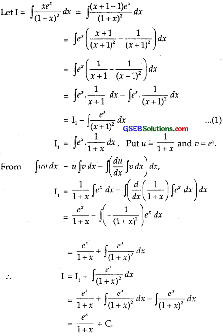 GSEB Solutions Class 12 Maths Chapter 7 Integrals Ex 7.6 img 18