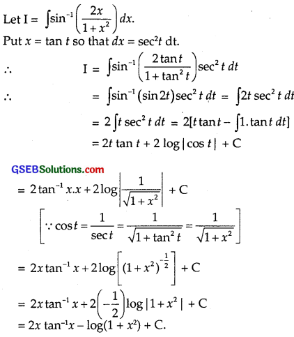 GSEB Solutions Class 12 Maths Chapter 7 Integrals Ex 7.6 img 24