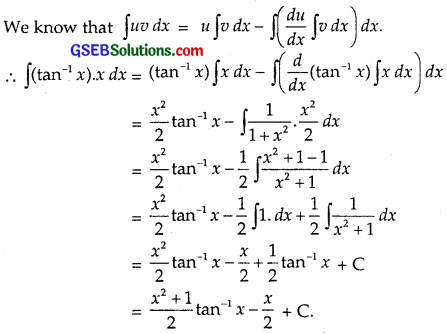GSEB Solutions Class 12 Maths Chapter 7 Integrals Ex 7.6 img 9