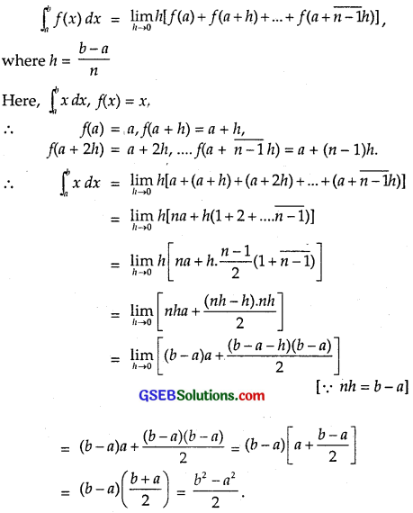 GSEB Solutions Class 12 Maths Chapter 7 Integrals Ex 7.8 img 1