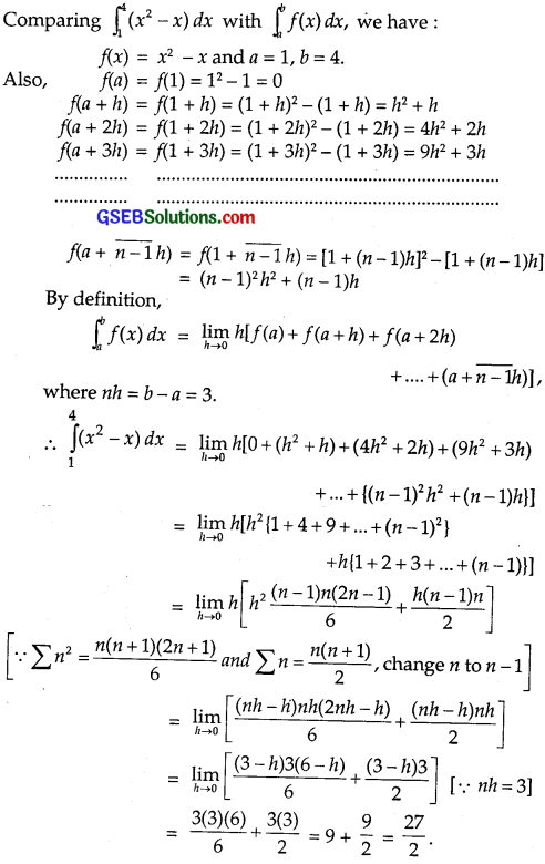 GSEB Solutions Class 12 Maths Chapter 7 Integrals Ex 7.8 img 4