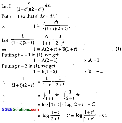 GSEB Solutions Class 12 Maths Chapter 7 Integrals Miscellaneous Exercise img 13