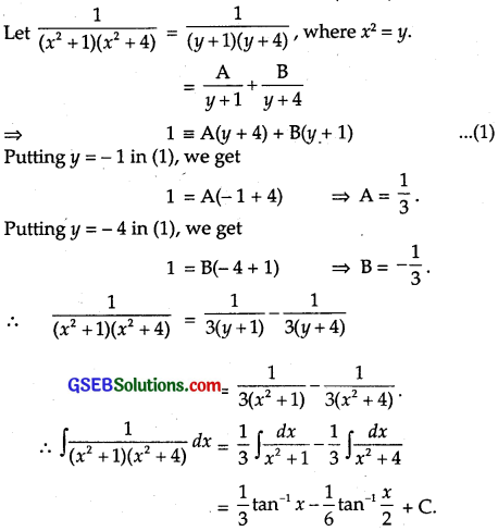 GSEB Solutions Class 12 Maths Chapter 7 Integrals Miscellaneous Exercise img 14