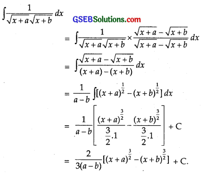 GSEB Solutions Class 12 Maths Chapter 7 Integrals Miscellaneous Exercise img 2