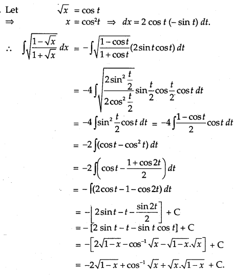 GSEB Solutions Class 12 Maths Chapter 7 Integrals Miscellaneous Exercise img 21
