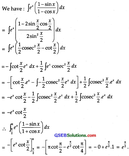 GSEB Solutions Class 12 Maths Chapter 7 Integrals Miscellaneous Exercise img 26