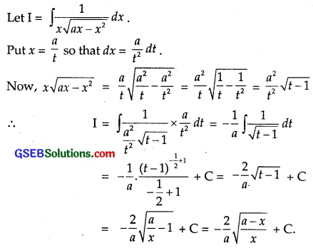 GSEB Solutions Class 12 Maths Chapter 7 Integrals Miscellaneous Exercise img 3