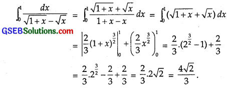 GSEB Solutions Class 12 Maths Chapter 7 Integrals Miscellaneous Exercise img 30
