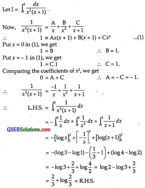 GSEB Solutions Class 12 Maths Chapter 7 Integrals Miscellaneous Exercise img 35