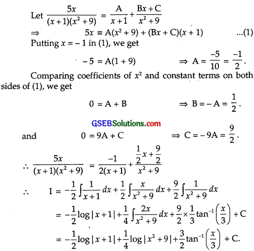 GSEB Solutions Class 12 Maths Chapter 7 Integrals Miscellaneous Exercise img 6