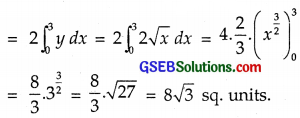 GSEB Solutions Class 12 Maths Chapter 8 Application of Integrals Ex 8.1 img 18