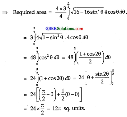 GSEB Solutions Class 12 Maths Chapter 8 Application of Integrals Ex 8.1 img 6