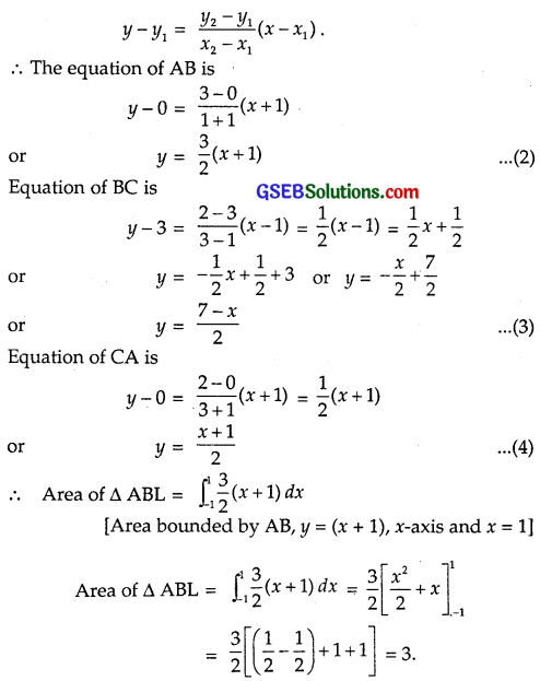 GSEB Solutions Class 12 Maths Chapter 8 Application of Integrals Ex 8.2 img 8