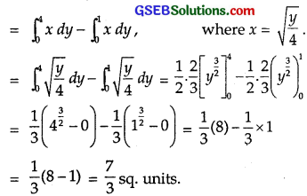 GSEB Solutions Class 12 Maths Chapter 8 Application of Integrals Miscellaneous Exercise img 7