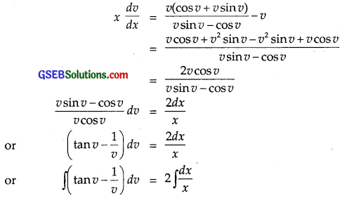 GSEB Solutions Class 12 Maths Chapter 9 Differential Equations Ex 9.5 img 30